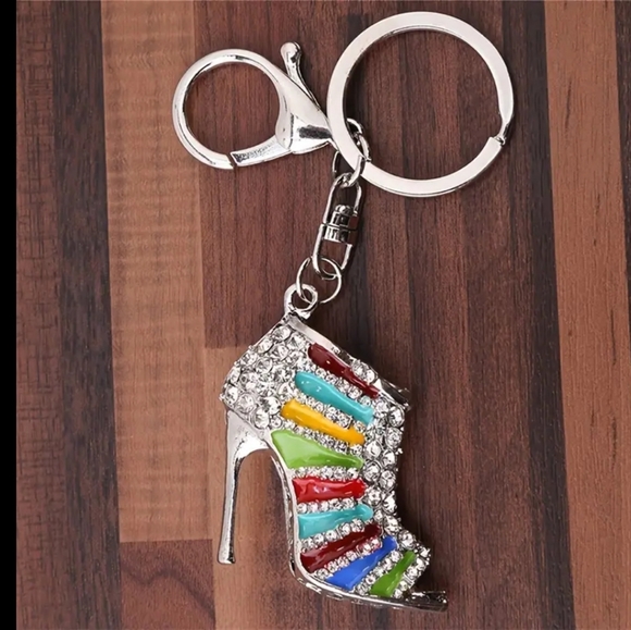 Multi Rhinestone High Heel 👠 NWT - Picture 7 of 7